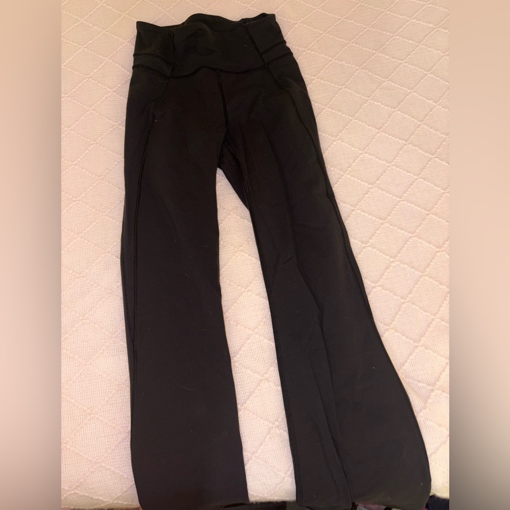 Black Lululemon flares!